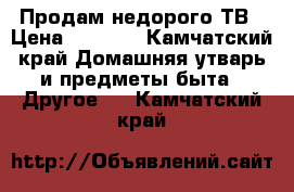 Продам недорого ТВ › Цена ­ 2 000 - Камчатский край Домашняя утварь и предметы быта » Другое   . Камчатский край